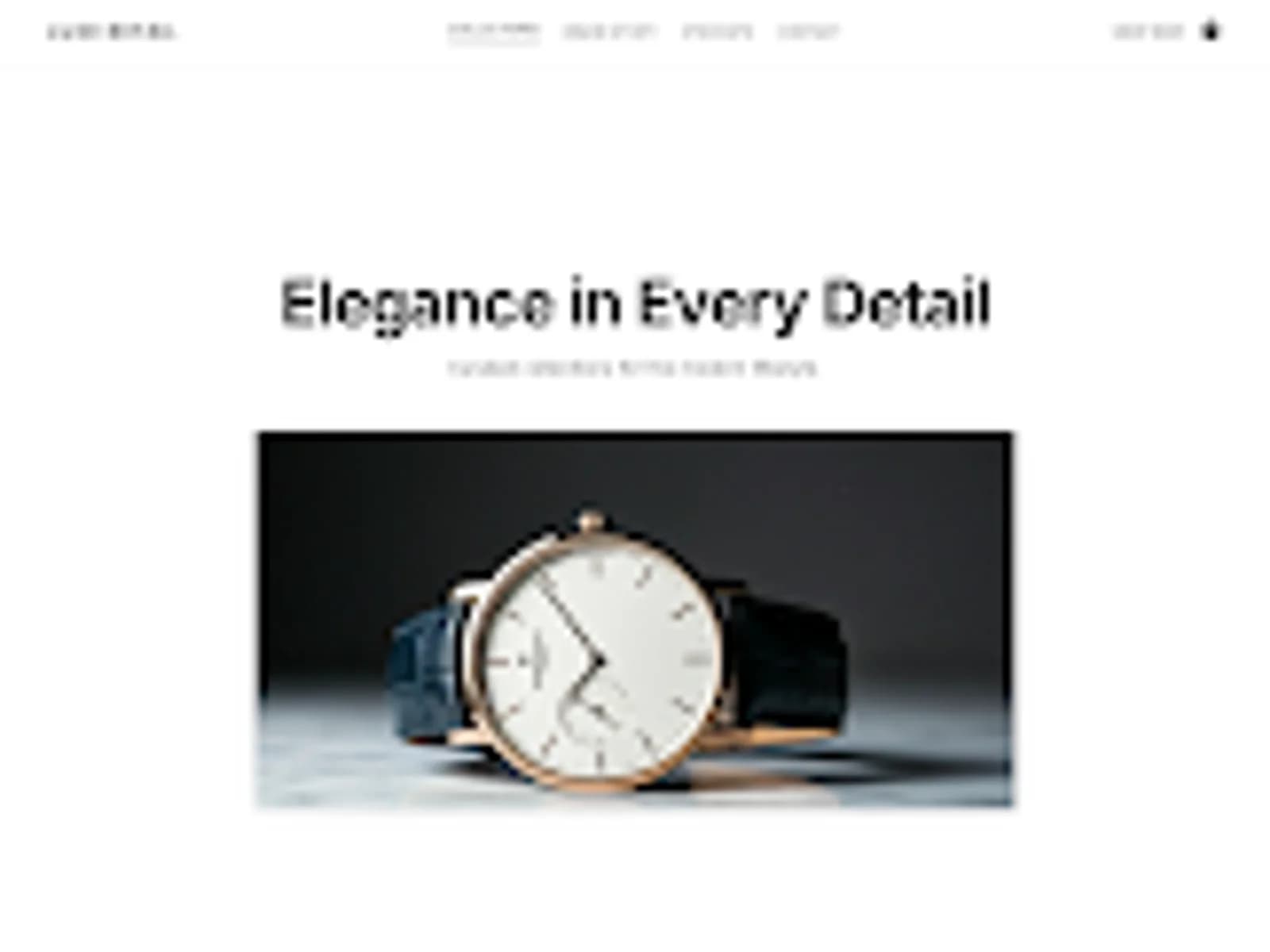 RETAIL-SHOWCASE template preview
