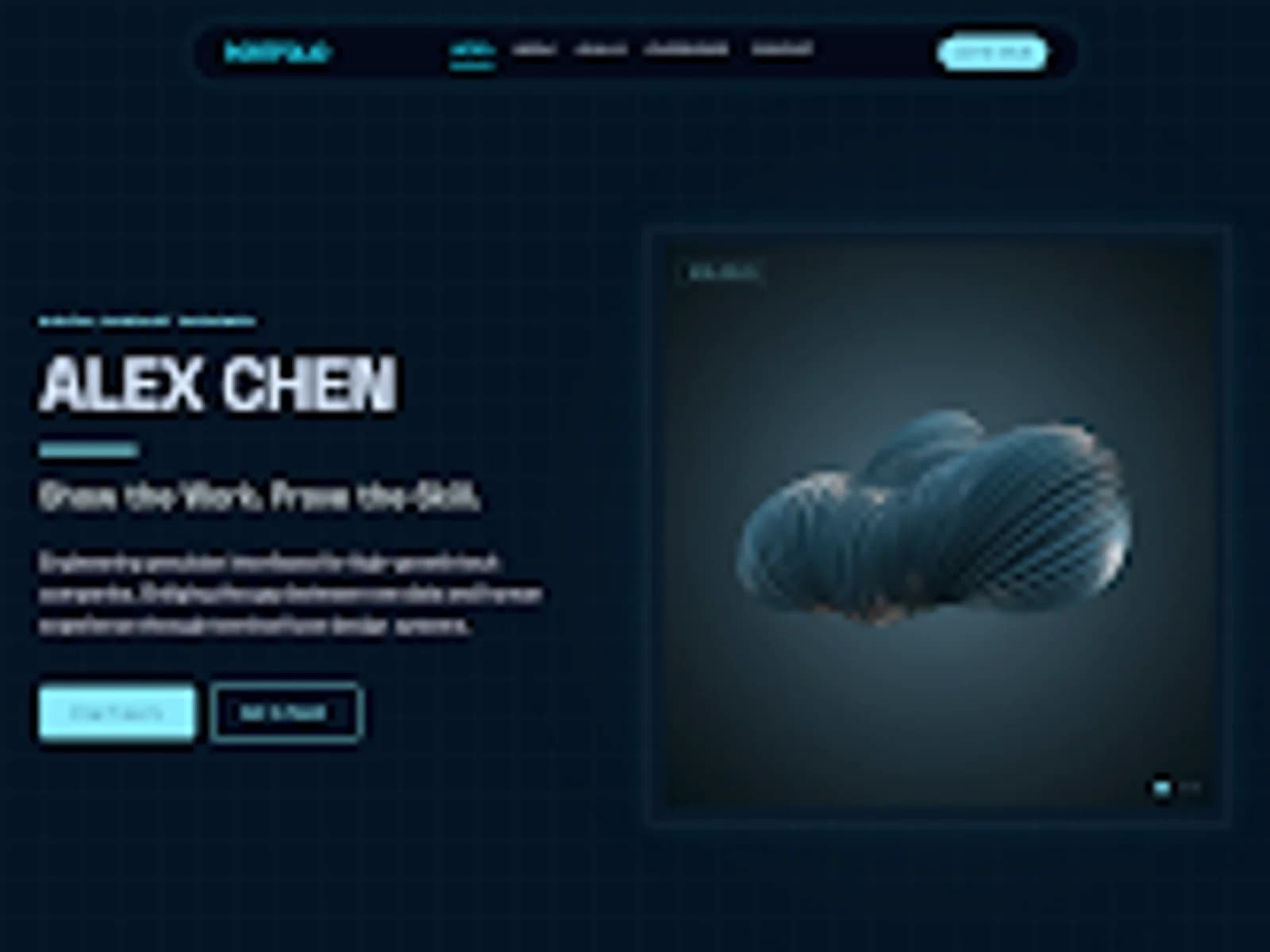 Cyber-Studio template preview